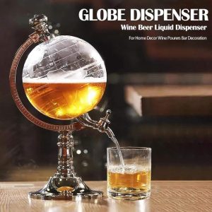 Globe wine dispenser